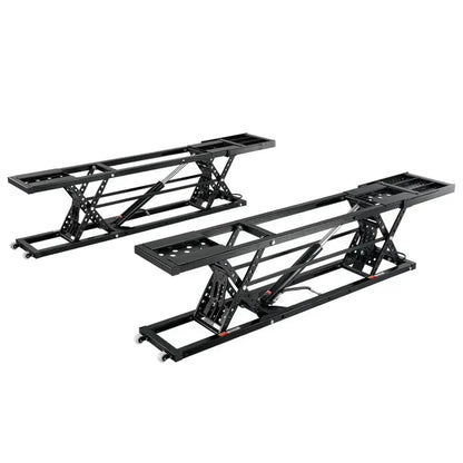5000-LB Portable Car Lift System  Automatic Hydraulic Garage Jack for Home Mechanics