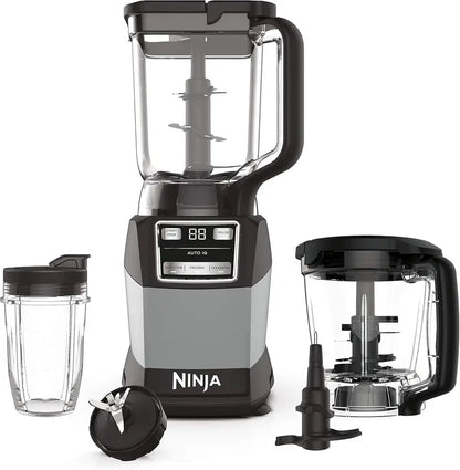 Ninja Auto-IQ Compact Kitchen System  72oz Smart Blender for Smoothies, Doughs, and Frozen Blends