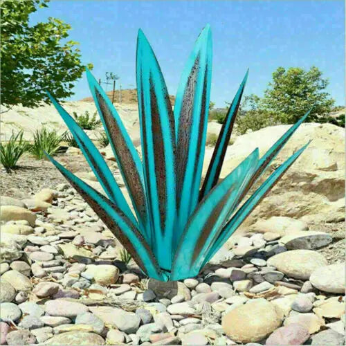 Eternal Agave Rust-Resistant Metal Sculpture  Indoor/Outdoor Art Piece