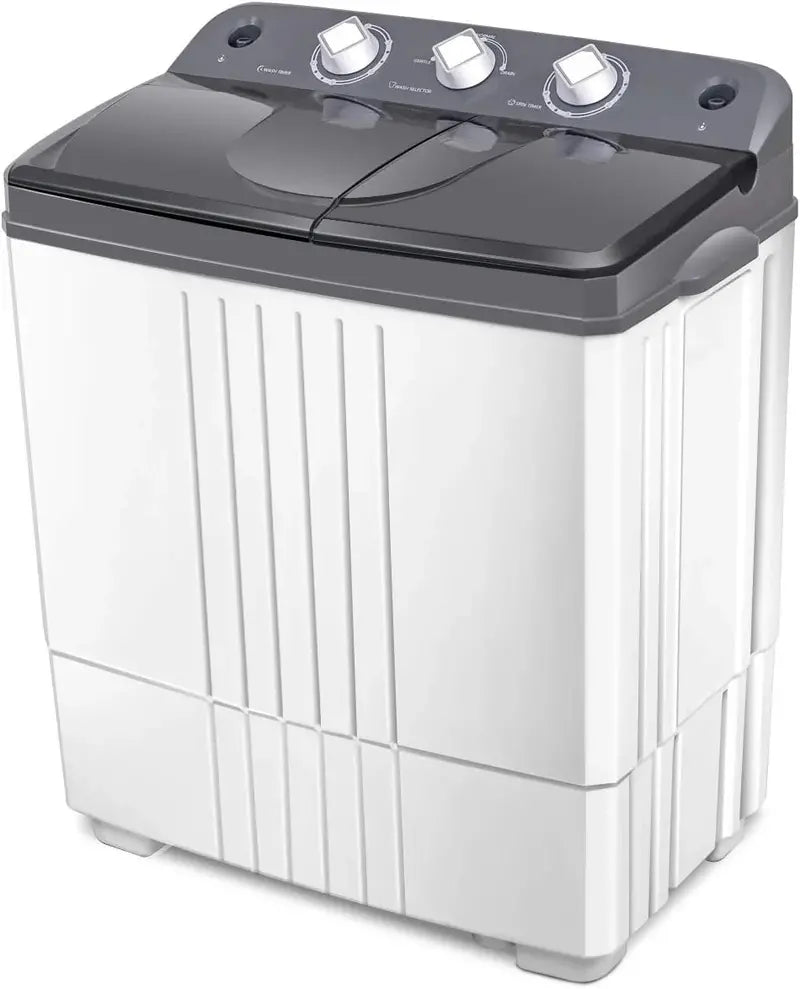 20-Lb Dual-Function Portable Washer & Spin Dryer  Space-Saving Laundry Unit for RVs, Dorms, and Apartments