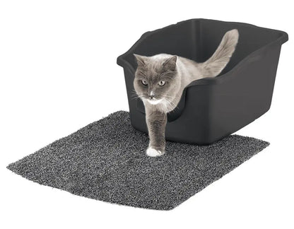 Nature’s Miracle High-Sided Cat Litter Box, Easy-Clean Spout, 18.25 x 23.40