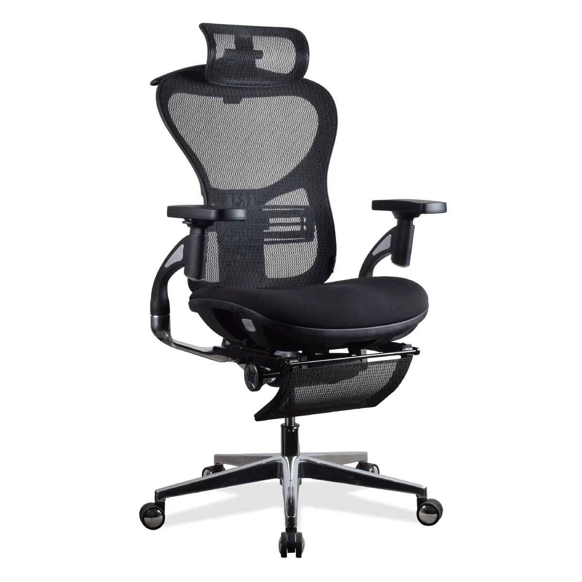 Chaise ergonomique de bureau - WAVE PREMIUM en mousse et maille
