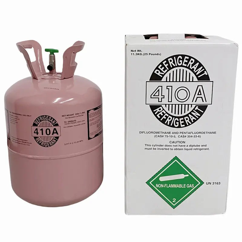 25 lb R410A Refrigerant Gas (R-410A Freon) for Modern Air Conditioning