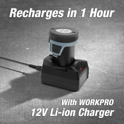 WORKPRO 12V 2.0Ah Li-ion Rechargeable Battery Pack