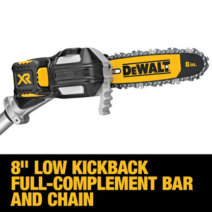 DEWALT 20V MAX 8in. Cordless Battery Powered Pole Saw, Tool Only DCPS620B