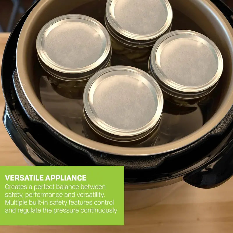 CAREY DPC-9SS Smart Pressure Canner  9.5 Qt Stainless Steel Electric Canning & Cooking System