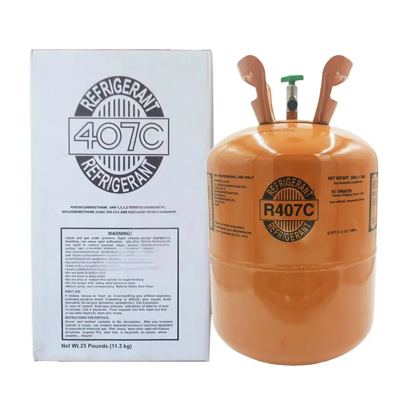 25 lb R407C Refrigerant  Widely Used Retrofit Alternative for R22 in Air Conditioning