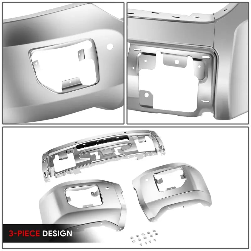 Modular Front Bumper for 20152019 GMC Sierra 2500/3500 HD  With Parking Sensor Mounting Holes