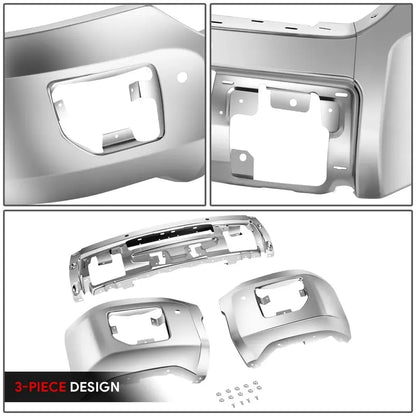 Modular Front Bumper for 20152019 GMC Sierra 2500/3500 HD  With Parking Sensor Mounting Holes
