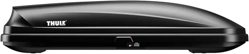 Thule Pulse Large Rooftop Cargo Box  Aerodynamic, Weatherproof Roof Rack Carrier in Matte Black