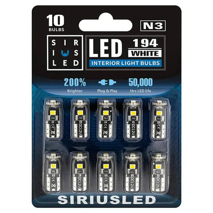 Bright 3030 Chip LED Bulbs for Car Interior Dome, Map, Door Lights