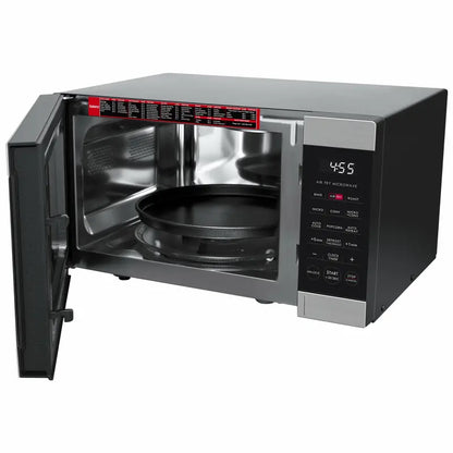 Galanz 3-in-1 Air Fry Microwave Oven  0.9 Cu Ft, 900W, Stainless Steel with Convection & Air Fry Modes