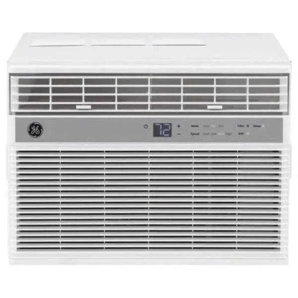 GE AHWG10BA 10,000 BTU Smart Window Air Conditioner  Wi-Fi, Eco Mode, Medium-Room Cooling