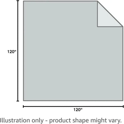 Organic Down Duvet  Queen Size, 100% Cotton Cover, Hypoallergenic & Cloud-Like Fill