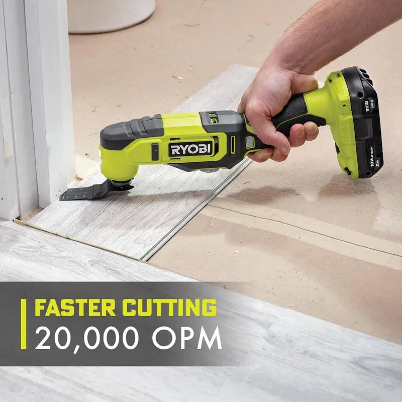 RYOBI ONE+ 18V 6-Tool Combo Kit  Includes Jig Saw, Drill, Impact Driver, LED Work Light & More (28324924)