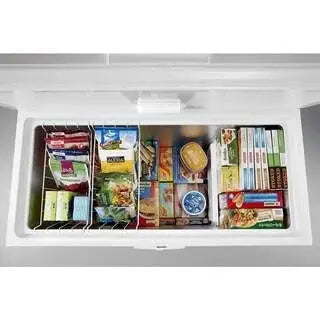 Whirlpool WZC5116LW 16 Cu. Ft. Convertible Chest FreezerRefrigerator with Storage Baskets, White