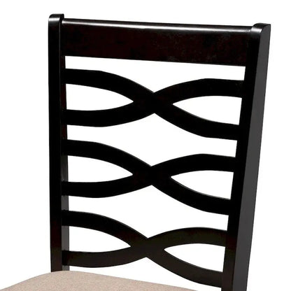 Contemporary Dining Chair Set  Modern 4-Piece Upholstered Seating Collection