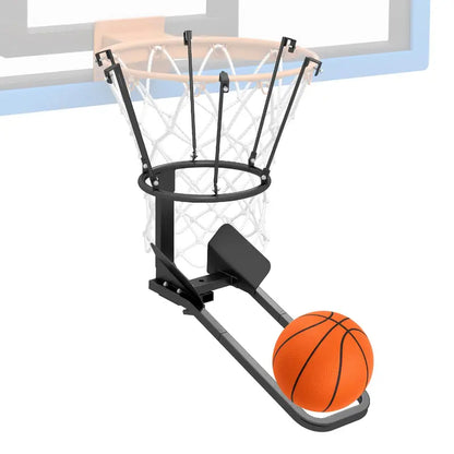 Heavy-Duty Rotating Basketball Return Attachment  180° Swivel Rebounder