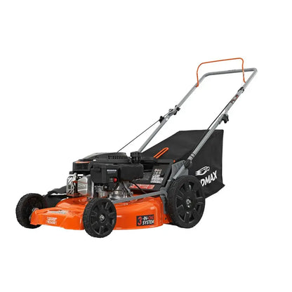 YARDMAX  21 In. 170Cc 3-In-1 Gas Walk behind Push Lawn Mower with High Rear Wheels