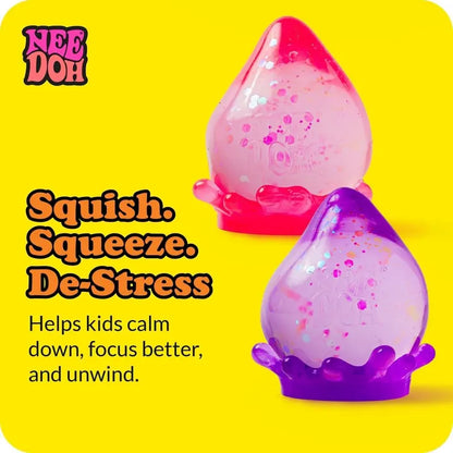 NeeDoh Dream Drop  Single Smooth Squeeze Sensory Toy