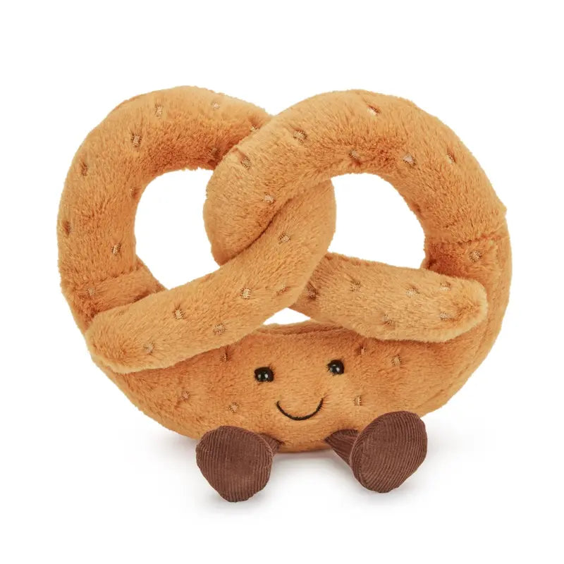 Jellycat Pretzel Plush Toy  Soft Food-Themed Stuffed Animal