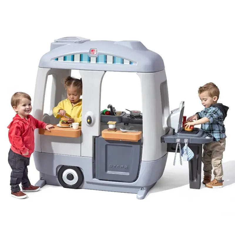 Adventure Camper Playhouse  Outdoor Pretend Camping Set for Children