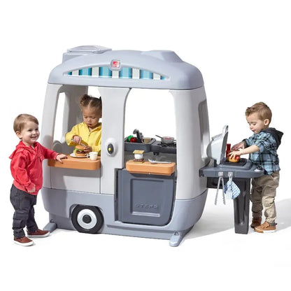 Adventure Camper Playhouse  Outdoor Pretend Camping Set for Children