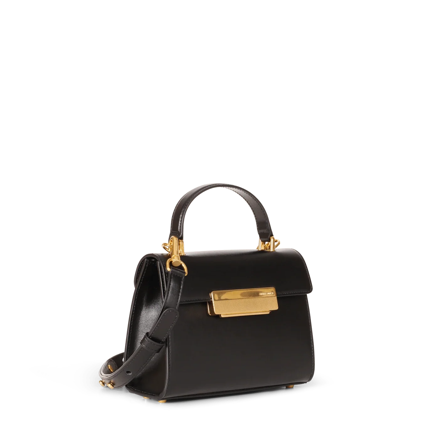 Mini Capucine - Cuir Box Noir