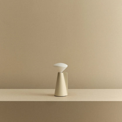 Mantle Portable Lamp in Stone White - Set of 2