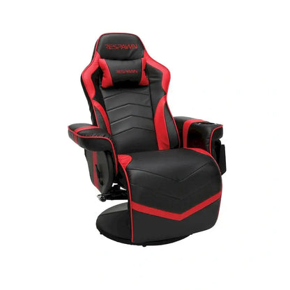 Ergonomic Gaming Recliner Chair  Adjustable Reclining Seat with Integrated Footrest