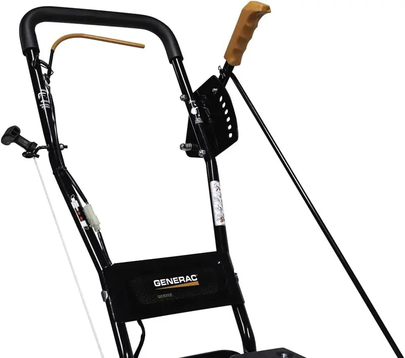 Generac Edger with 163cc Engine  Precision Bevel Cutting, Curb-Hopping Design, Six Depth Settings, and Four-Wheel Steering Control