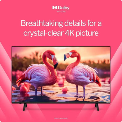 Refurbished VIZIO 50-Inch 4K HDR Smart TV  Dolby Vision, HDR10+, WiFi 6 Connectivity