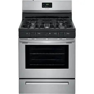 Frigidaire Stainless Steel 30-Inch 5-Burner Freestanding Gas Range (FCRG3052AS)