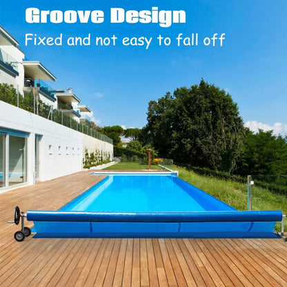 21-Foot Aluminum Solar Pool Cover Reel System