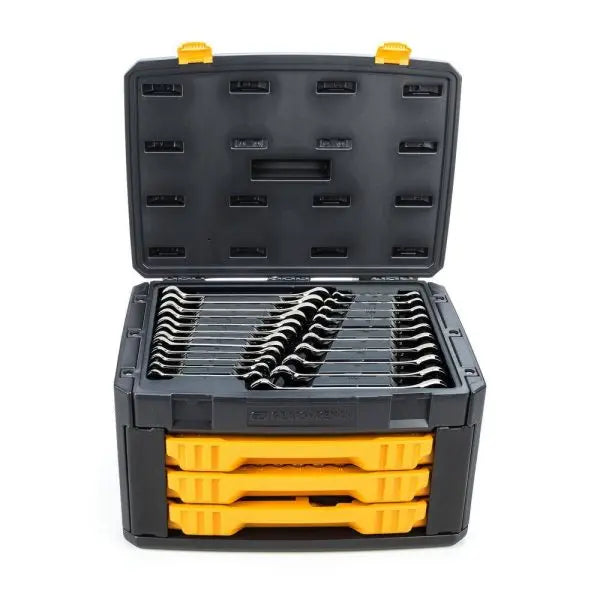 232-Piece Professional Mechanics Tool Set  SAE & Metric, Standard & Deep Sockets