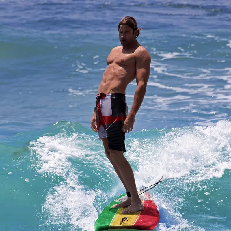 Classic Soft-Top Foam Surfboard  8-Foot Beginner-Friendly Board