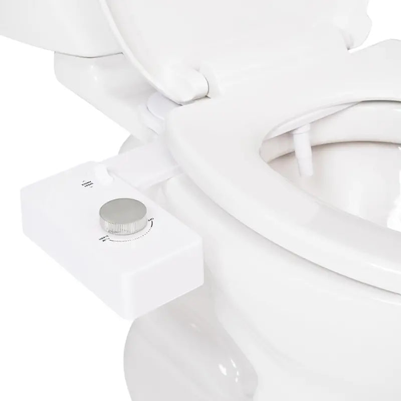Non-Electric Bidet Seat Attachment  Manual Water Pressure Control, No Installation Tools Required