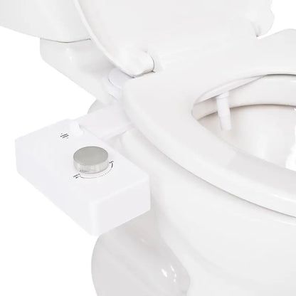 Non-Electric Bidet Seat Attachment  Manual Water Pressure Control, No Installation Tools Required