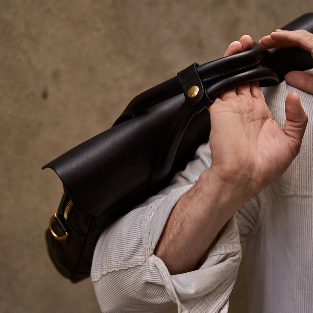 Leather Brief - Black