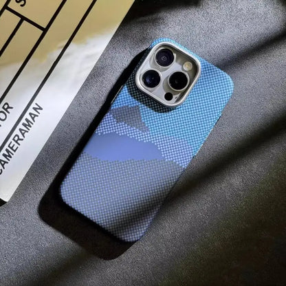 MagSafe-Compatible iPhone Case with Alloy Mount Bracket & 3D Texture Relief