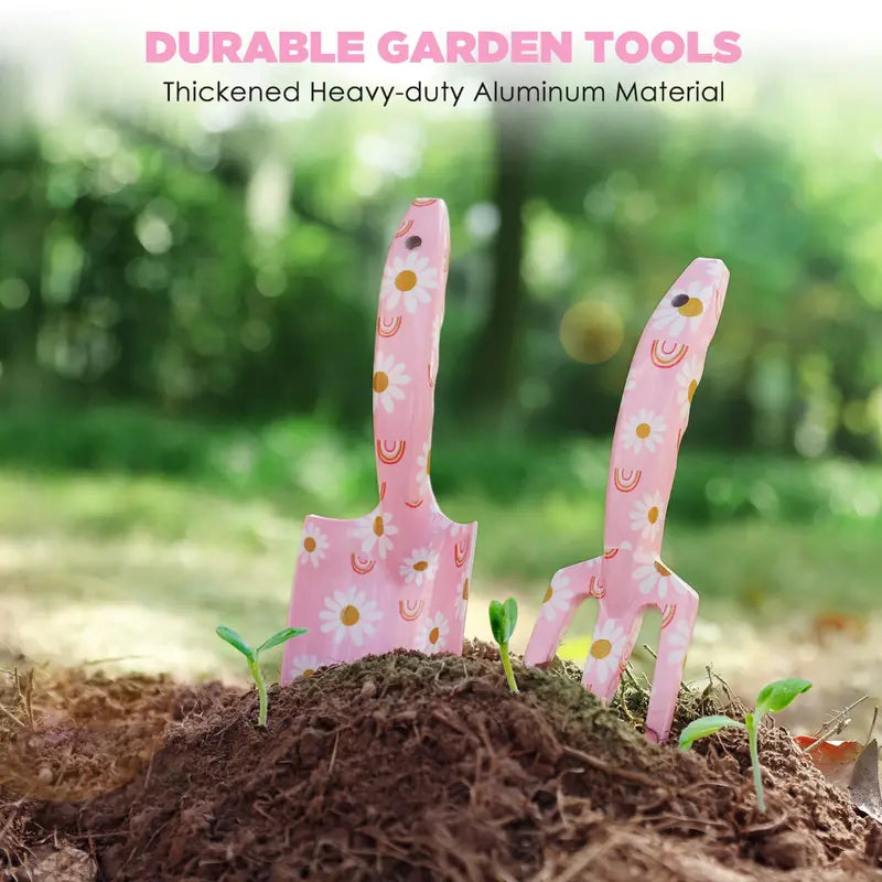 WORKPRO 4-Piece Aluminum Garden Tool Kit  Lightweight & Rust-Resistant Design