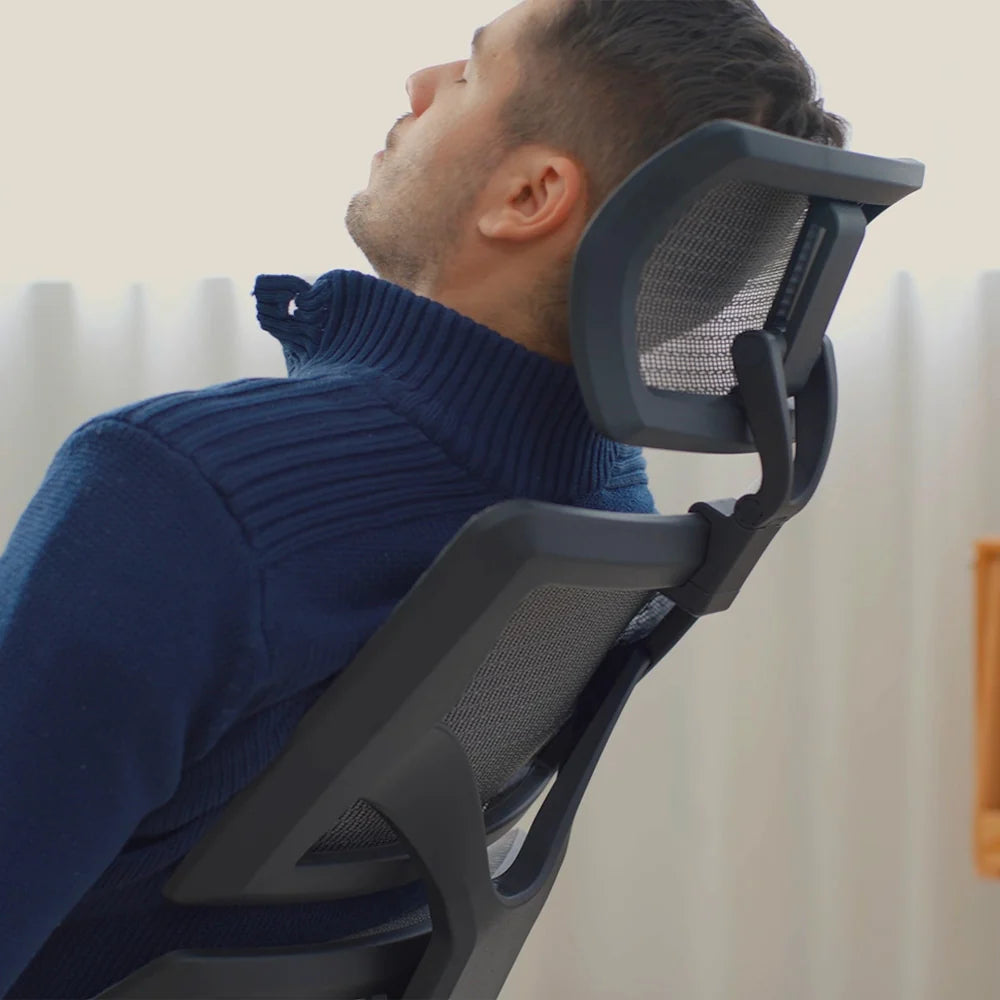 Chaise ergonomique de bureau - ELENA en mousse et maille