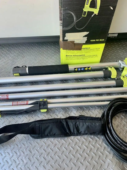 RYOBI 18-Foot High-Pressure Extension Pole  Compatible with Up to 4200 PSI Washers