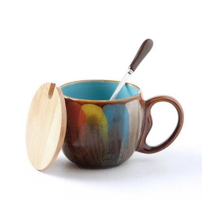 Zonema Kokoro Dual Mug Set  Two Complementary Ceramic Espresso Cups