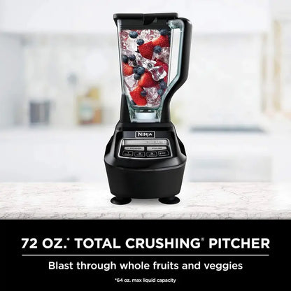 Ninja BL770 Mega Kitchen System  1500W Blender & Food Processor with 72oz Pitcher, 64oz Bowl, and To-Go Cups