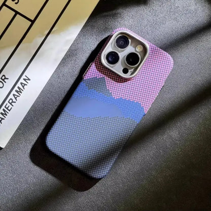 MagSafe-Compatible iPhone Case with Alloy Mount Bracket & 3D Texture Relief