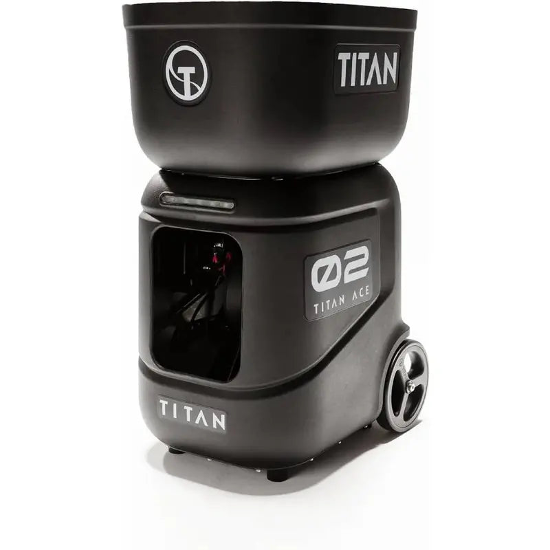 Titan ACE Automatic Pickleball Launcher  Adjustable Speed, Spin & Oscillation for Solo Training