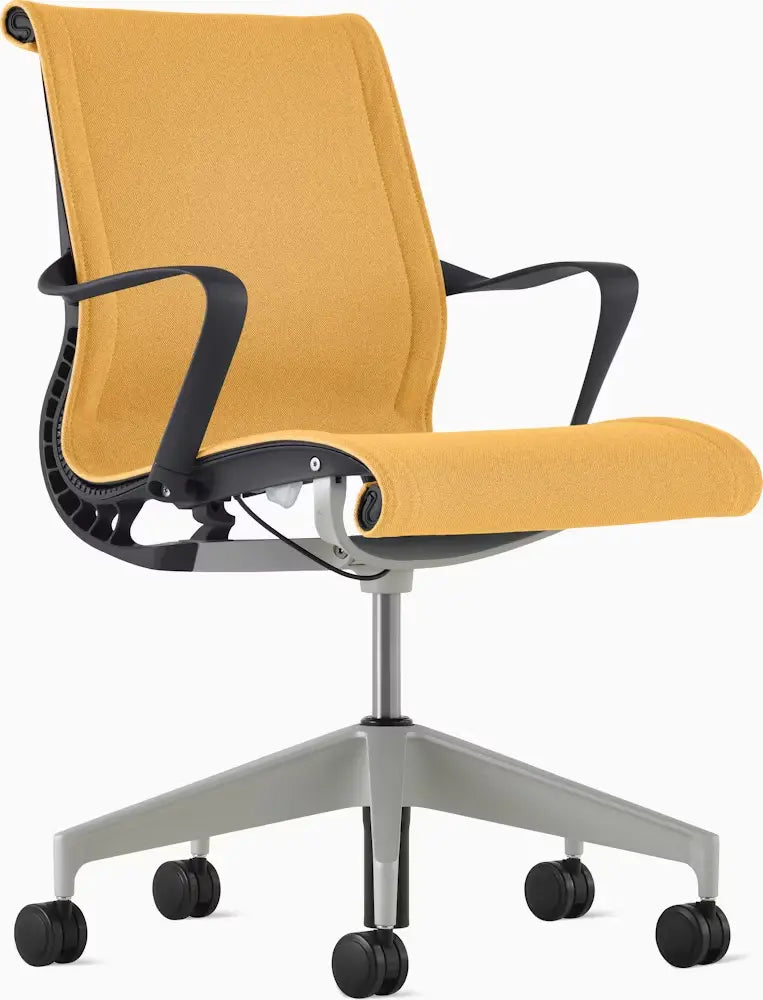 Setu Chair with Armrests  Flexible Kinetic Support &amp; Four-Way Adjustable Arms