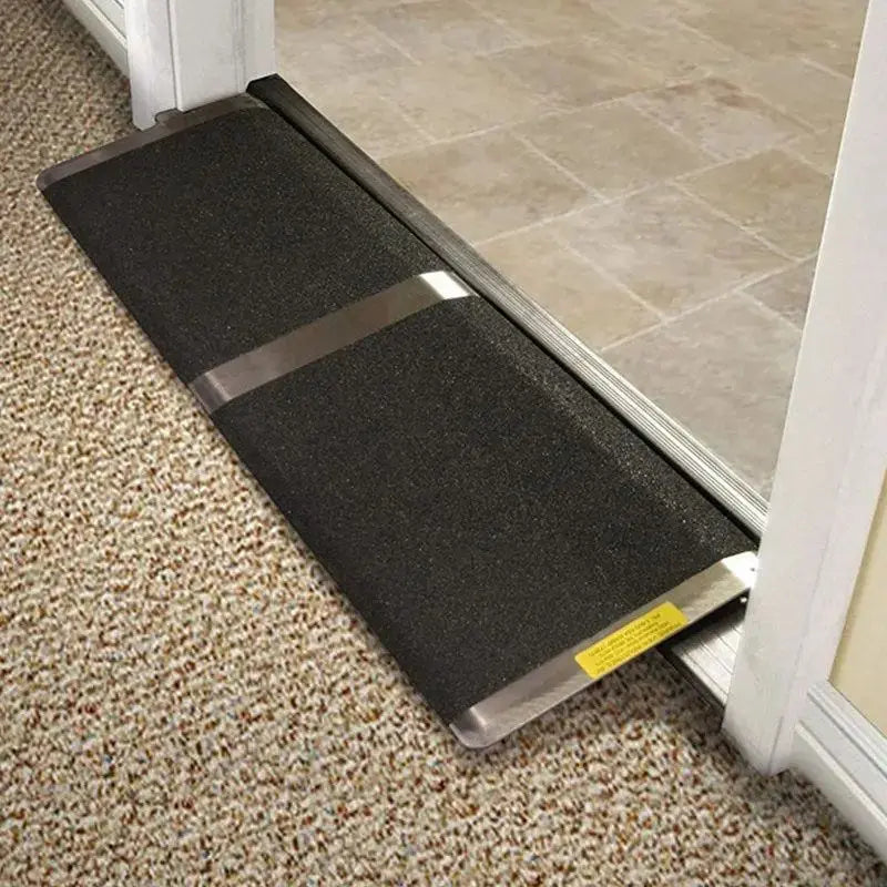 Portable Wheelchair Ramp for Thresholds  Non-Slip, Supports 660 lbs, Indoor/Outdoor Use