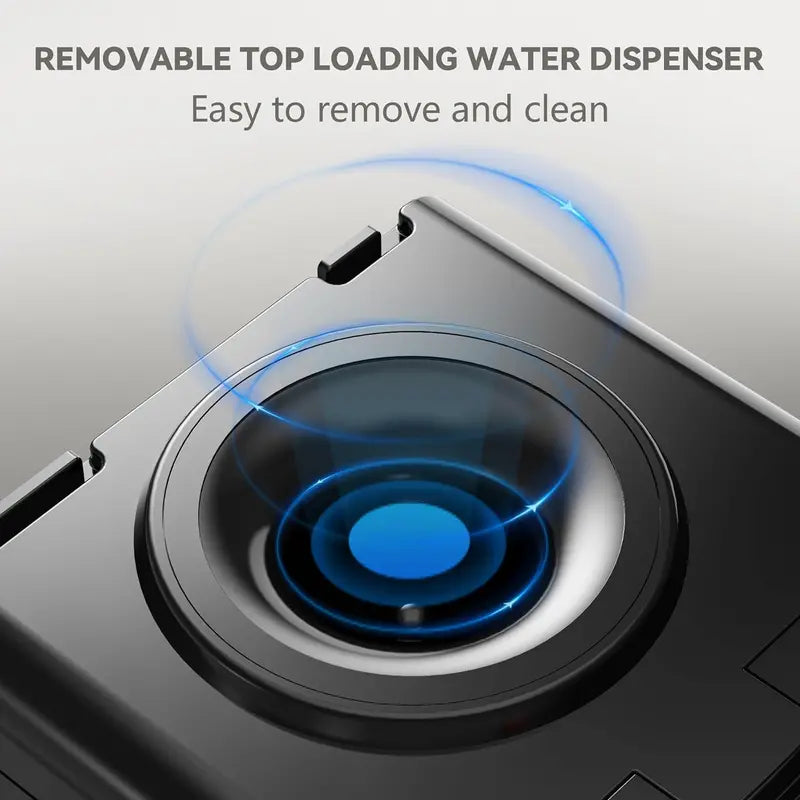 EUHOMY Top-Loading Hot-and-Cold Water Dispenser for 3- or 5-Gallon Bottles